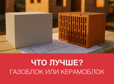 Газоблоки или керамоблоки: сравнение для строительства дома в Владимирской области